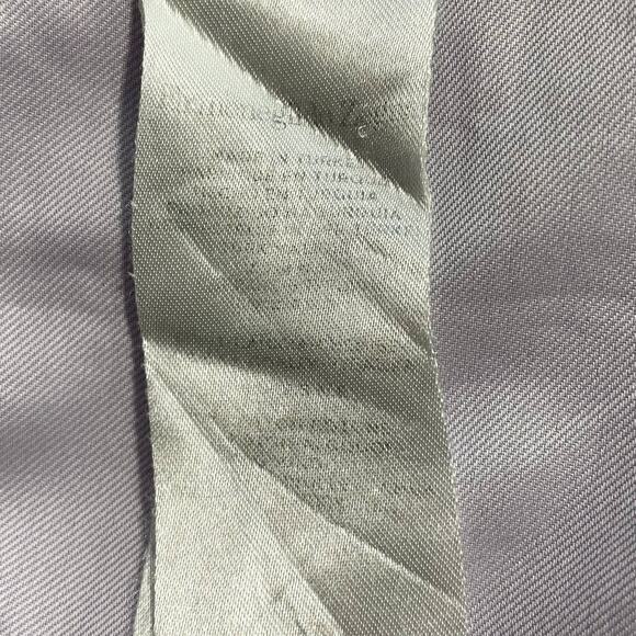 Ermenegildo Zegna Size M Dress Shirt Button Down Light Purple White Cuff Career - Picture 14 of 16
